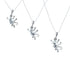 Navajo Sterling Silver Lizard Pendant Liquid Silver Necklace JX125338